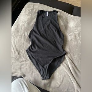 Black American Apparel Bodysuit